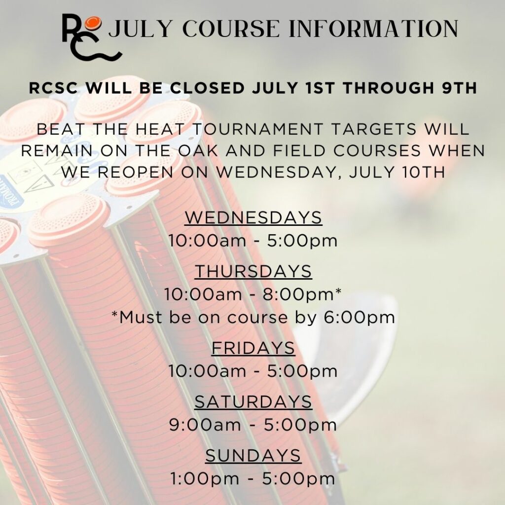 July 2024 Course Information Rocky Creek Sporting Clays